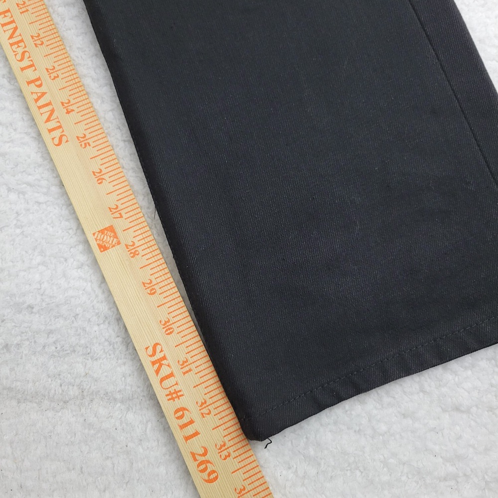 Rocawear Double Thigh Straight Leg Jeans Mens 34 x 33 Black Denim NWOT - Picture 6 of 14